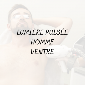 Épilation Lumière pulsée Homme <br/> Ventre